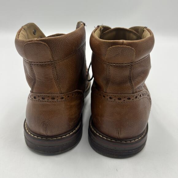 Florsheim Estabrook Cap Toe Boot Ankle high SIZE 11.5D TAN Leather. 14196-222 main image 10